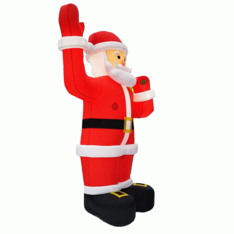 Weihnachtsmann Inflatable 4 m mit Innenbeleuchtung